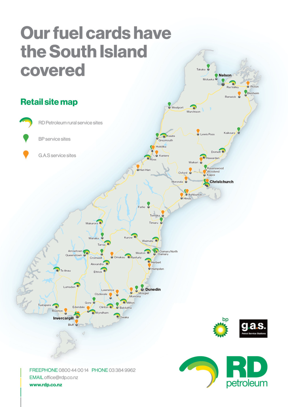 RDP site map September 2024