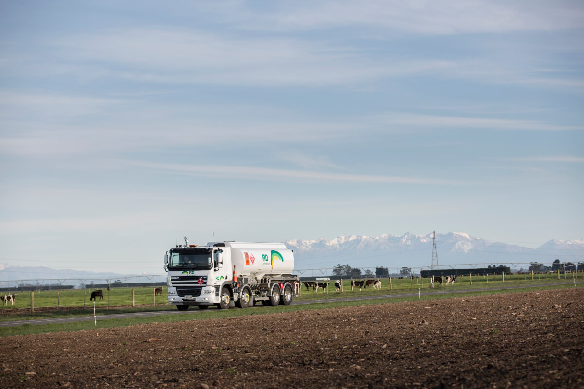 RDP tanker on the road